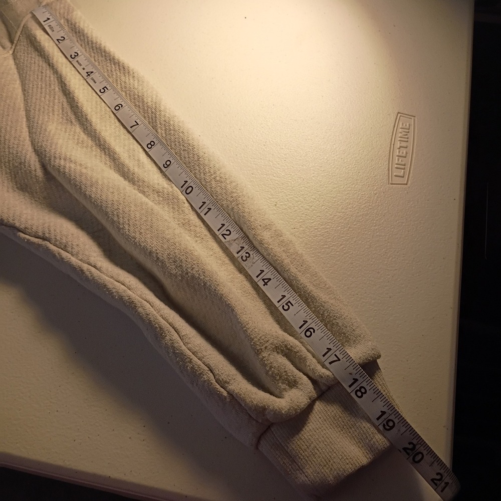 Madewell MWL Heather Grey Hoodie Sweatshirt Relaxed Fit 1X - Picture 6 of 8